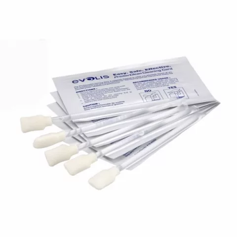 Kit de nettoyage Evolis A5003 - HeadClean (25 bâtonnets)