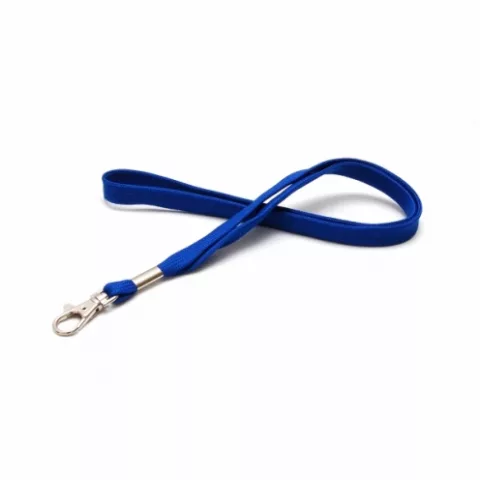 1437281 - Tour de cou Bleu roi Crochet métal Bague métal — accessoire ID CARD ACCESSORIES