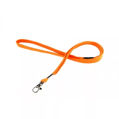 1437299 - Tour de cou Orange Crochet métal et rupture sécuritaire Bague métal