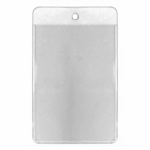 1453031 - Porte-badges souple 86x54 perforation ronde diamètre 5mm