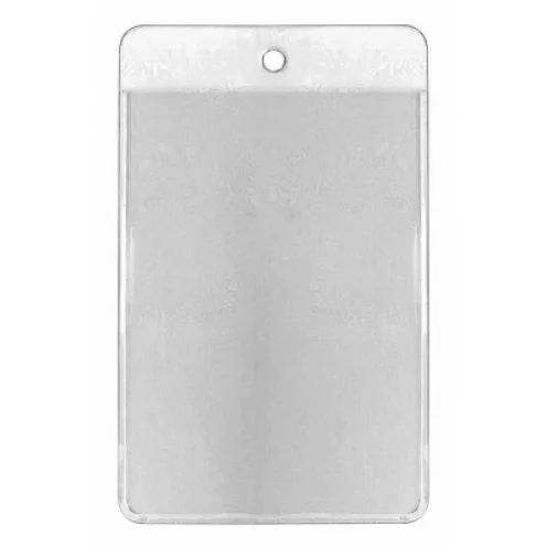 1453031 - Porte-badges souple 86x54 perforation ronde diamètre 5mm