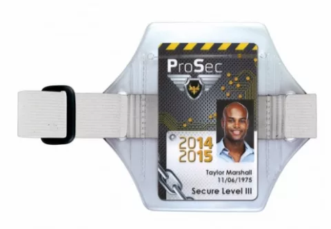 1453600 - Brassard porte-badge Blanc