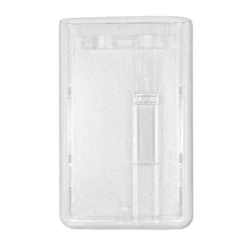 porte badge à glissière 1 carte verticale (lot de 100)