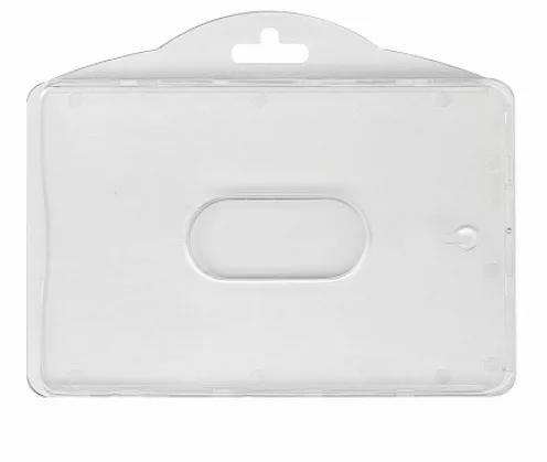 1454310- Porte-badges rigide 86x54 horizontal 2 badges