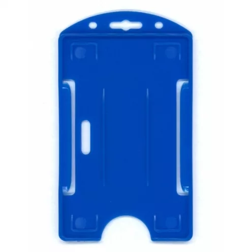 1455712 - Porte-badges rigide 86x54 perforation oblongue 2 rondes