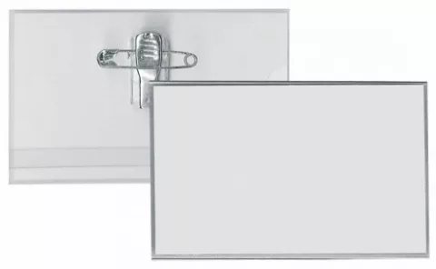 1456110 - Porte-badges conference semi rigide 86x54