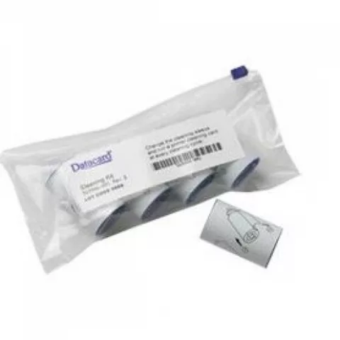 Lot de 5 rouleaux de nettoyage Datacard