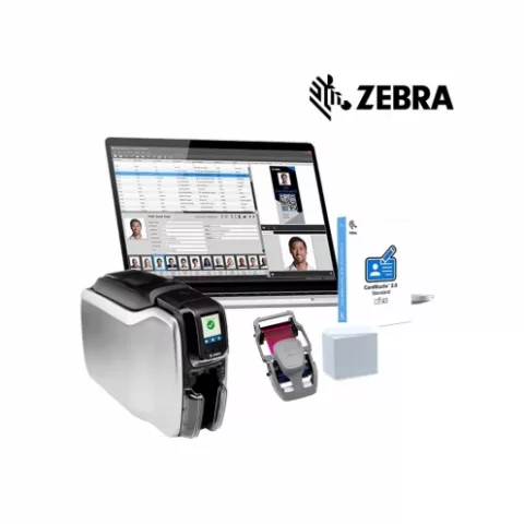Bundle imprimante Zebra ZC300 Simplex USB Ethernet + CardStudio – ZC31-000CQ00EM00 — accessoire ZEBRA